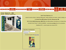 Tablet Screenshot of julesnyquist.com